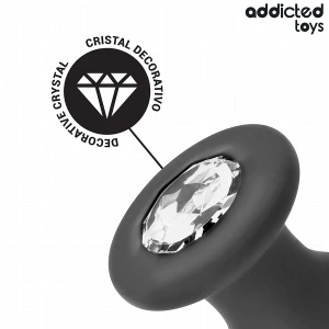 ADDICTED TOYS - PLUG ANALE CON GIOIELLO TAGLIA S 8,8 CM